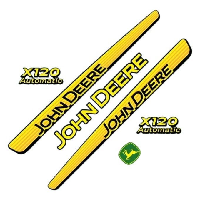 Stickerset John Deere X120