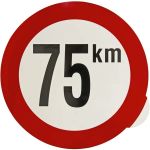 Sticker 75 km België