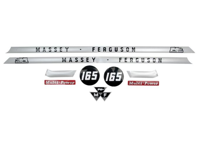 Typenschild Massey Ferguson 165