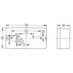 Hella Achterlicht links 210 x 108 x 66mm