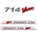 Typenschild Fendt Favorit 714 Vario