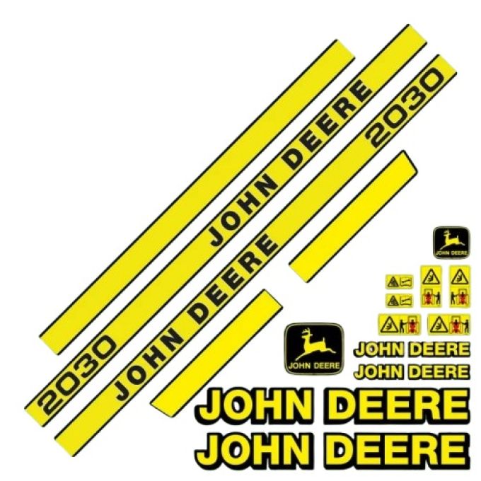 Stickerset John Deere 2030